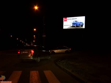 Бэклайт A в Запорожье Полтавский шлях ул., 95/1 - Семинарская ул., в центр схема