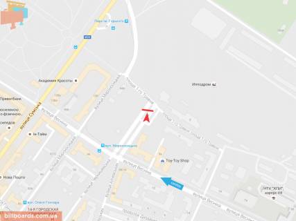 Призматрон, Призма B у Запоріжжі Первого Мая ул. -  Веснина ул., 5-а   - 54476 схема