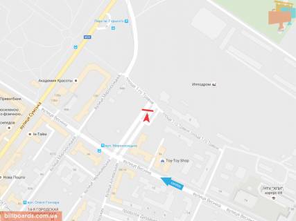 Призматрон, Призма B у Запоріжжі Первого Мая ул. -  Веснина ул., 5-а   - 54475 схема
