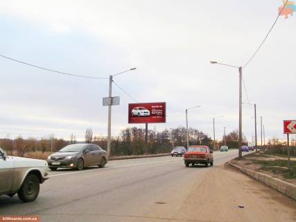 Билборд B в Запорожье Полтавский шлях ул. - Гуковский мост, из центра фото 1