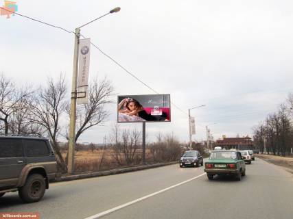Билборд B в Запорожье Полтавский шлях ул. (напротив пер. Шепетивский), в центр фото 1