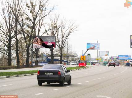 Билборд B в Запорожье Полтавский шлях ул. - Окружная ул., из центра фото 1