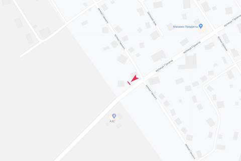 Билборд A в Белозёрском, 3х6  ул. Маяковского-ул. Матросова схема