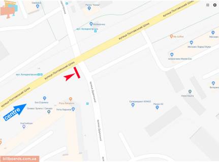 Скроллер A в Запорожье Полтавский Шлях ул. - Дудинской ул., в центр - 166048 схема