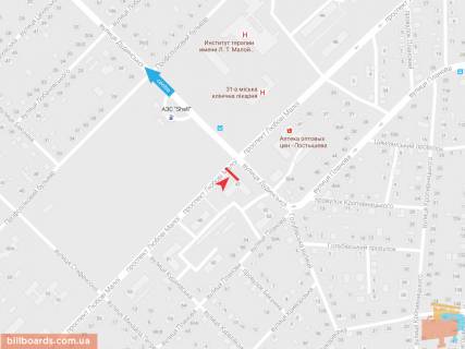 Призма A в Запорожье Любови Малой пр-т,47, в центр - 54533 схема