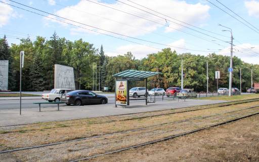 Билборд B в Харькове, 1,24х1,84  Харківське шосе (Білгородське шосе) - Рудика вул. (2) (зупинка Меморіал Слави) фото 1