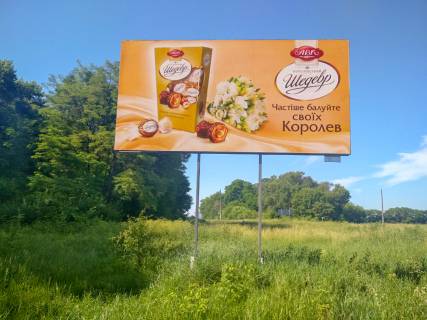 Білборд, Бігборд (Борд)  B у Козельці, 3х6  в'їзд-виїзд Фото 1