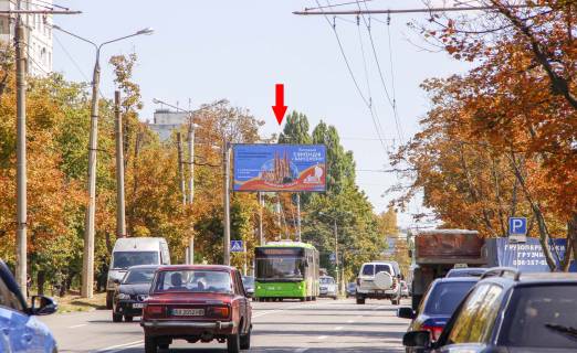 Білборд, Бігборд (Борд)  B у Харкові, 3х6  Валентинівська вул., 29 Фото 1