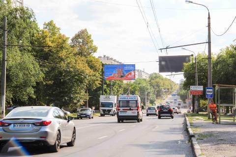 Білборд, Бігборд (Борд)  B у Дніпро (Дніпропетровськ), 3х6  Гвардійців-Широнінців вул., 50, в центр Фото 1