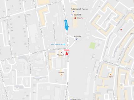 Призма B в Харькове, 3х6  Клочківська вул., 111а, з центру   ( VIP ) - 471521 схема