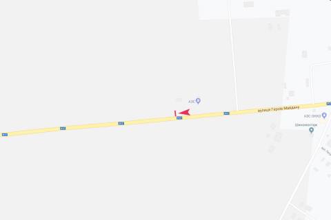 Билборд A в Оратове, 3х6  вьезд в город со стороны Лопатинка схема