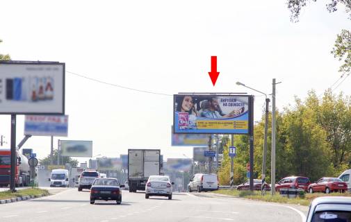 Білборд, Бігборд (Борд)  A у Пісочині, 3х6  Полтавський шлях вул. - Окружна (2), з центру Фото 1