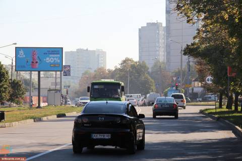 Билборд B в Запорожье Героев Труда ул., 25/71 - Гвардейцев-Широнинцев ул., из центра фото 1