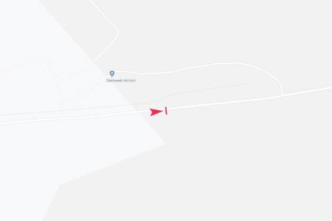 Билборд A в Свессе, 3х6  на виїзді в бік с. схема