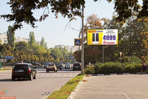 Билборд A в Запорожье Героев Труда ул., 48, из центра (Гершир) фото 1