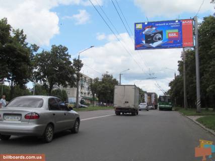 Білборд, Бігборд (Борд)  A у Запоріжжі Александровский пр-т., 112, из центра Фото 1