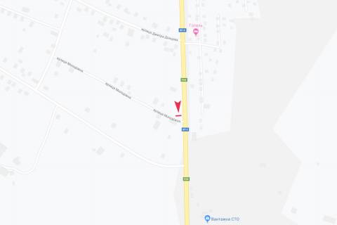 Білборд, Бігборд (Борд)  A у Мішково-Погорілове на Воскресенськ схема