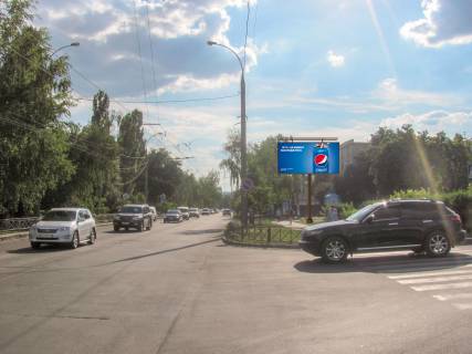 Билборд A в Запорожье 23 Августа ул., 33-а - Низовая ул., из центра, VIP фото 1