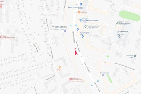 Билборд B в Днепр (Днепропетровск), 3x6  Героїв просп., 12 схема
