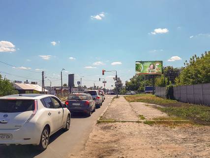 Білборд, Бігборд (Борд)  B у Запоріжжі Жилярди ул. - Запорізького Дуба (Ковпака) ул., из центра, VIP Фото 1
