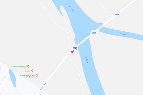 Білборд, Бігборд (Борд)  A у Буштино, 3х6  виїзд схема