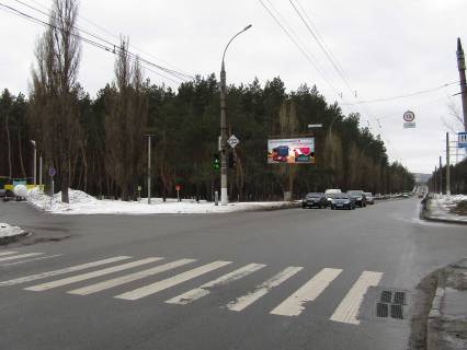 Билборд B в Запорожье Любови Малой пр-т - Баварская ул., из центра фото 1