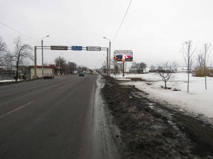 Билборд A в Запорожье Мерефянское шоссе, 3 - Планерная ул., в центр фото 1