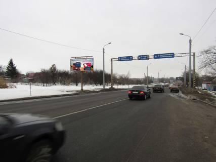 Билборд B в Запорожье Мерефянское шоссе, 3 - Планерная ул., из центра фото 1
