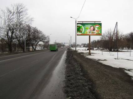 Билборд A в Запорожье Мерефянское шоссе, 9-а, в центр фото 1