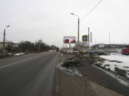 Билборд A в Запорожье Мерефянское шоссе, 13, в центр фото 1