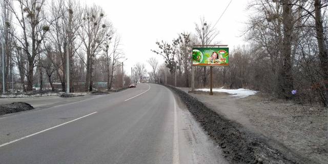 Билборд A в Запорожье Мерефянское шоссе (напротив дома № 36), в центр фото 1