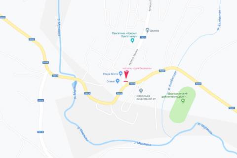 Билборд  в Шаргороде вул Ленина схема