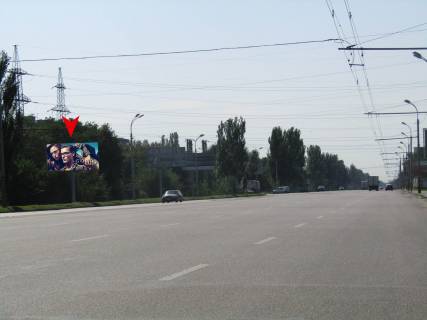 Билборд B в Днепр (Днепропетровск), 3x6  Запорізьке шосе  (перед Шинною вул.) фото 1