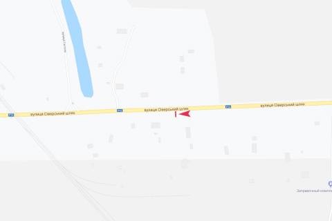 Билборд B в Мені, 3х6  вул Шевченка схема
