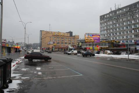 Билборд A в Запорожье Пискуновская ул. - Машиностроительный пр., в центр фото 1