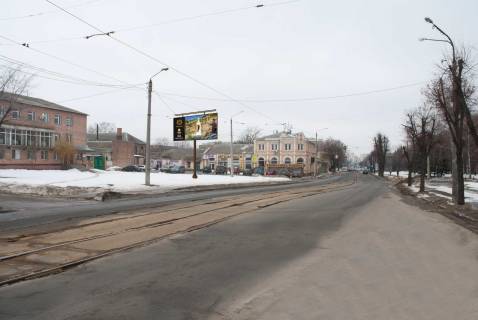 Билборд B в Запорожье Плехановская ул., 114, в центра фото 1