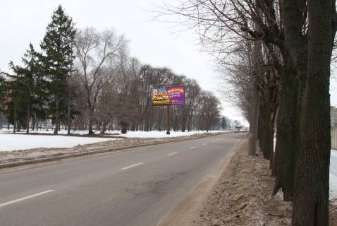 Билборд B в Запорожье Плехановская ул. (напротив дома № 128) (Парк Машиностроителей), из центра фото 1