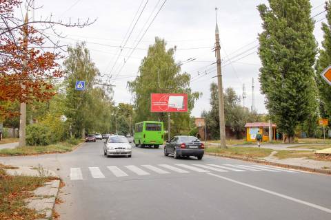 Билборд A в Харькове, 3х6  23 Серпня вул., 10 - Шекспіра пров., в центр фото 1