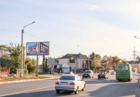 Билборд B в Днепр (Днепропетровск), 3х6  Шевченка вул., 164 - Ісаївська вул., в центр фото 1