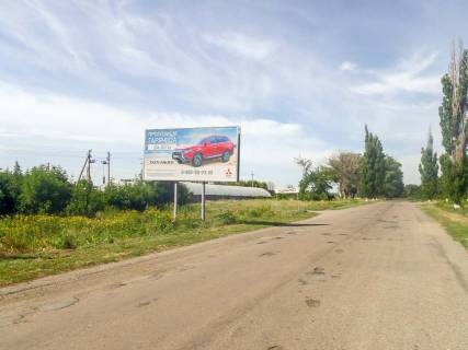 Billboard B in Vasylkivka, 3х6  V'izd iz Sinel'nikove Photo 1
