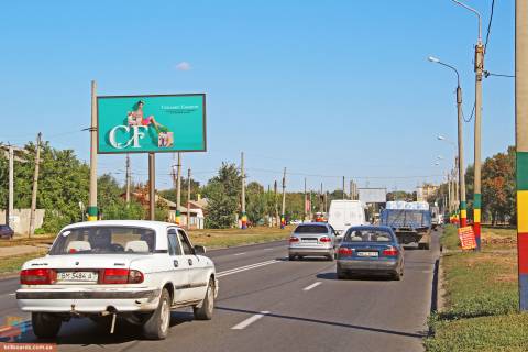 Билборд B в Запорожье Івана Сошенка (Академіка Павлова) ул., 27-А, из центра фото 1