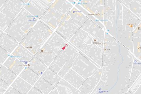 Беклайт A у Дніпро (Дніпропетровськ), 2.3x3.14  Олександра Кониського (Володарського) вул. - Вартових Неба (Бородинська) вул. схема
