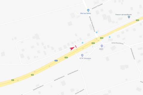 Billboard B in Pisochin, 3х6  Kiivs'ka trasa, zupinka Pisocin, st. Poltavs'kij slah, 51 u centr scheme