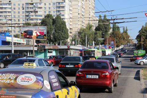 Бэклайт A в Запорожье Івана Сошенка (Академіка Павлова) ул. - Валентиновская ул, из центра фото 1