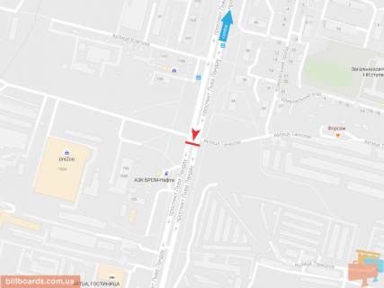 Призма B в Запорожье Льва Ландау пр-т + Энергетическая ул., из центра - 54693 схема