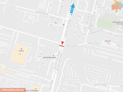 Призма B в Запорожье Льва Ландау пр-т + Энергетическая ул., из центра - 54692 схема