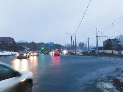 Білборд, Бігборд (Борд)  B у Запоріжжі Салтовское шоссе, 142, в центр Фото 1