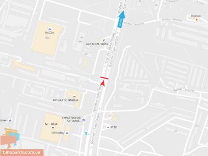 Призматрон, Призма A у Запоріжжі Льва Ландау пр-т, 151, в центр - 54696 схема