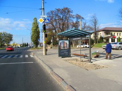 Билборд A в Харькове, 1,24х1,84  Клочківська вул. 244 (зупинка вул. Вавилова)  фото 1