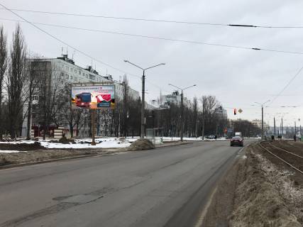 Білборд, Бігборд (Борд)  B у Запоріжжі Тракторостроителей пр-т, 65 - Василия Стуса ул., из центра Фото 1